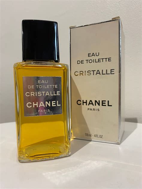 vintage chanel cristalle eau de toilette|Chanel cristalle discontinued.